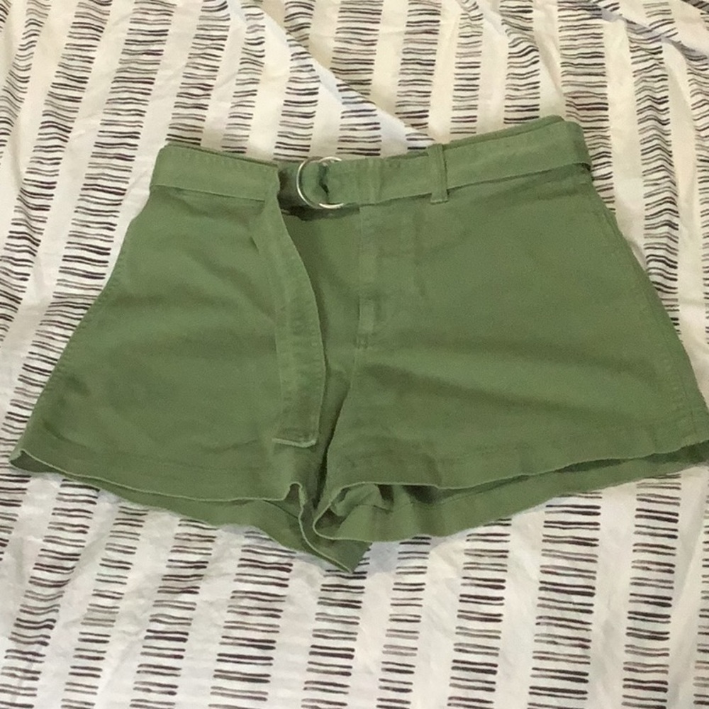 Green Women's Shorts